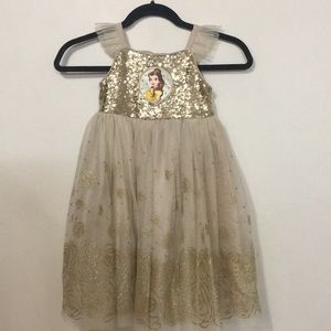 Gold Disney Princess Dress